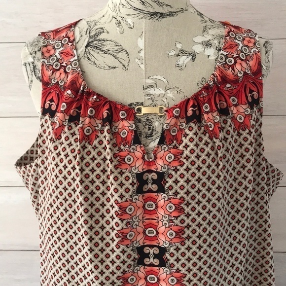 *DANA Buchman Brown Top XL - Picture 2 of 5